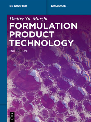 cover image of Formulation Product Technology